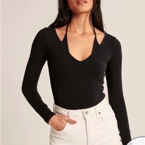 Abercrombie & Fitch 	
Women's Multiway Cotton Seamless Fabric Bodysuit